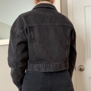Black Pacsun Demin Jacket